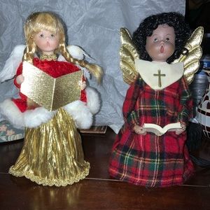 Christmas Angel Carolers 9.5”